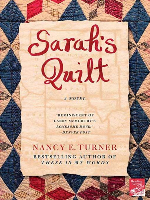 Title details for Sarah's Quilt by Nancy E. Turner - Wait list
